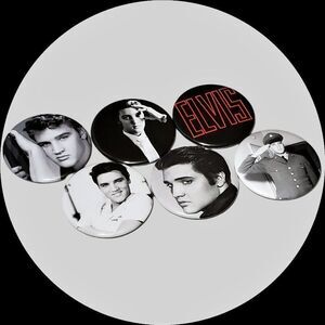 Elvis Presley Magnet Set Music Kitchen Decor
